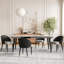 Chaise d'appoint rembourrée en similicuir Modern-1274709407