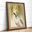 Heron in Profile Coastal - Framed Print-1745669064-1745669069