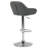 Ilmars Swivel Upholstered Faux Leather Adjustable Height Counter Stool