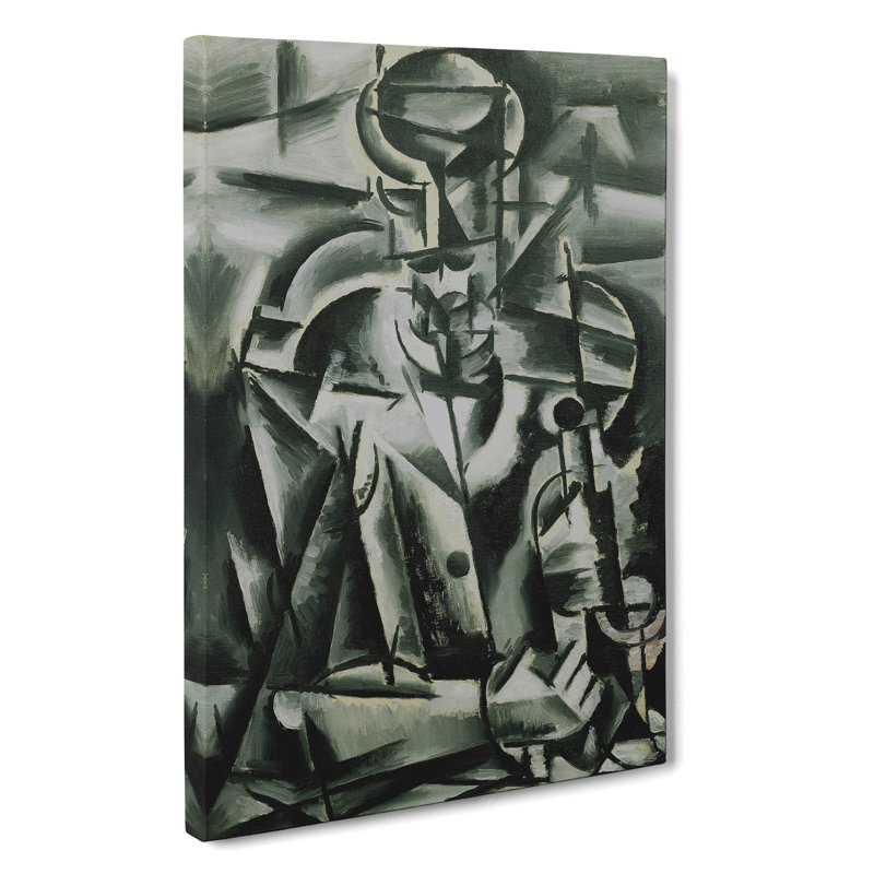 Pijak by Josef Capek - Wrapped Canvas Painting, 76cm H x 50cm W x 3cm D