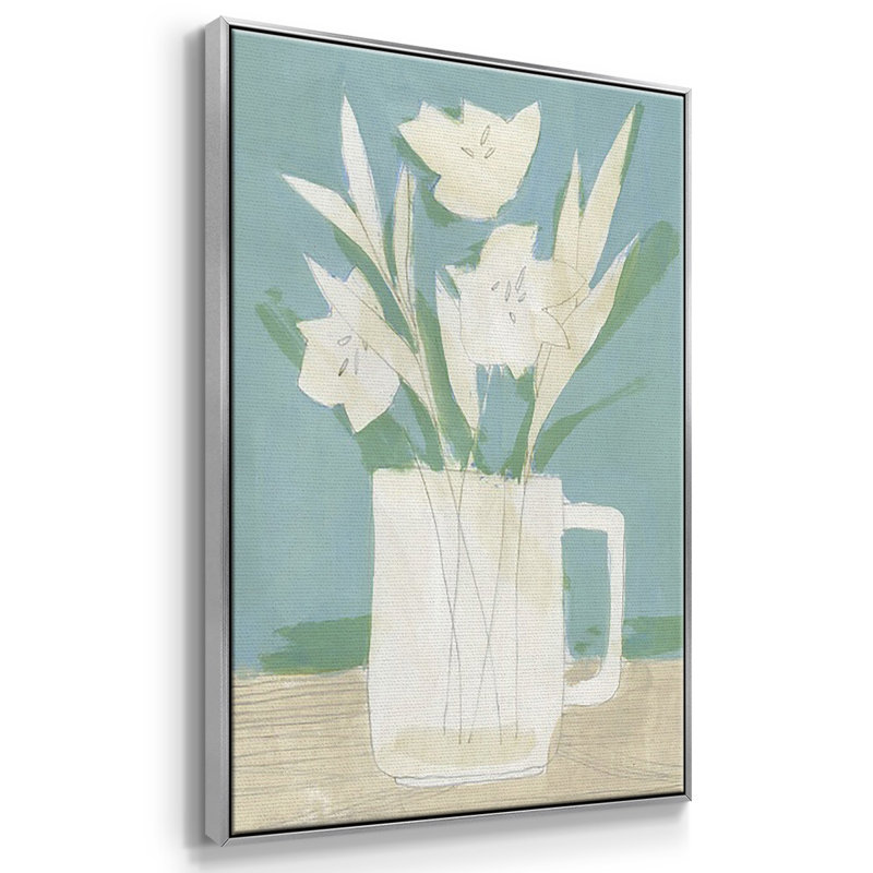 Ensemble de 3 pièces encadrées sur toile, H 27 po x l 54 po, Argent