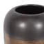 Vase de plancher texturé en grès cérame texturé pour console - Grand vase contemporain à fleurs pour décoration intérieure - Bronze et cuivre-1882717388