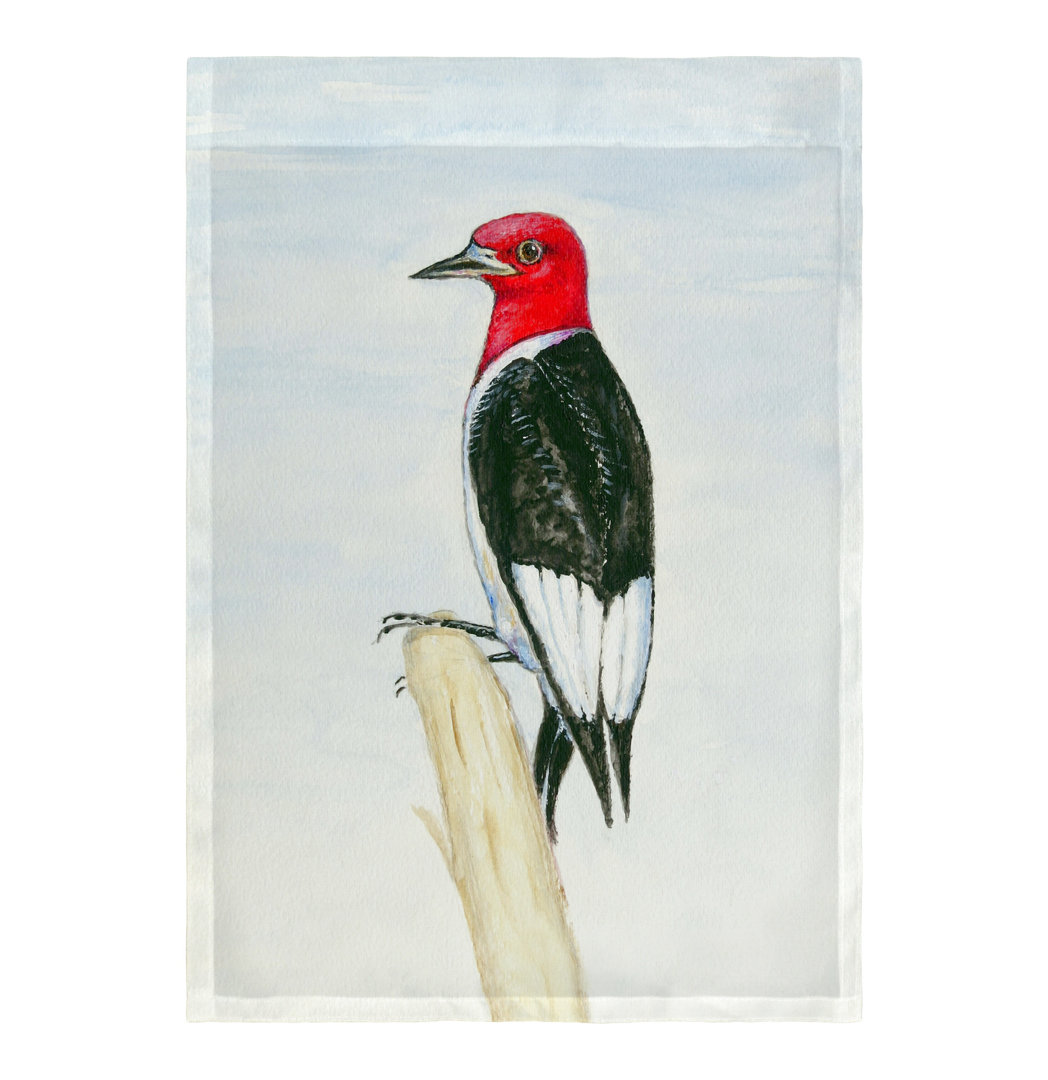 Tolan Woodpecker Polyester 28 x 40 Garden Flag Bay Isle Home™ 
