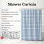 Geo Shapes - Rideau de douche Premium-2134153535