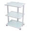 White 3-Tier Tray Treatment Beauty Trolley Cart