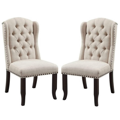 Chaise de salle à manger rembourrée Gurvis