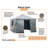Sojag Grey Polyethylene Plastic Screen for Gazebo-835395871