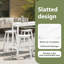 Vidaxl Garden Bar Set 6 Pcs HDPE-117955439
