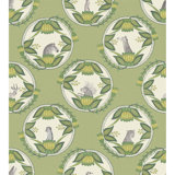 Ardmore Cameos 33' L x 27" W Wallpaper Roll