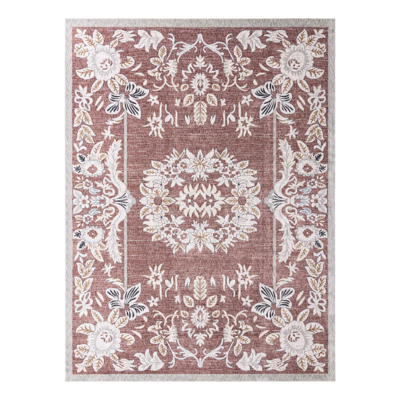 Erica Floral Indoor Rug, Rectangle 10' x 13'