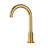 FontanaShowers Ceramic Circular Bathroom Sink with Faucet