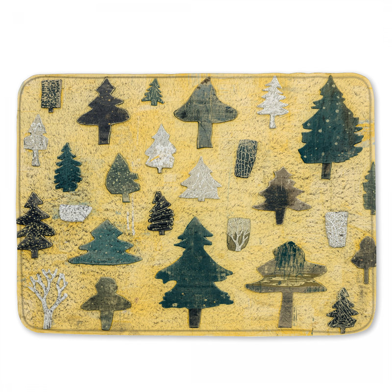Tapis de bain assorti, L 24 po x L 17 po