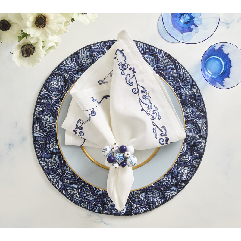 Lune Placemat, Blue