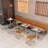 Dianela 47.2 " Faux Leather Loveseat