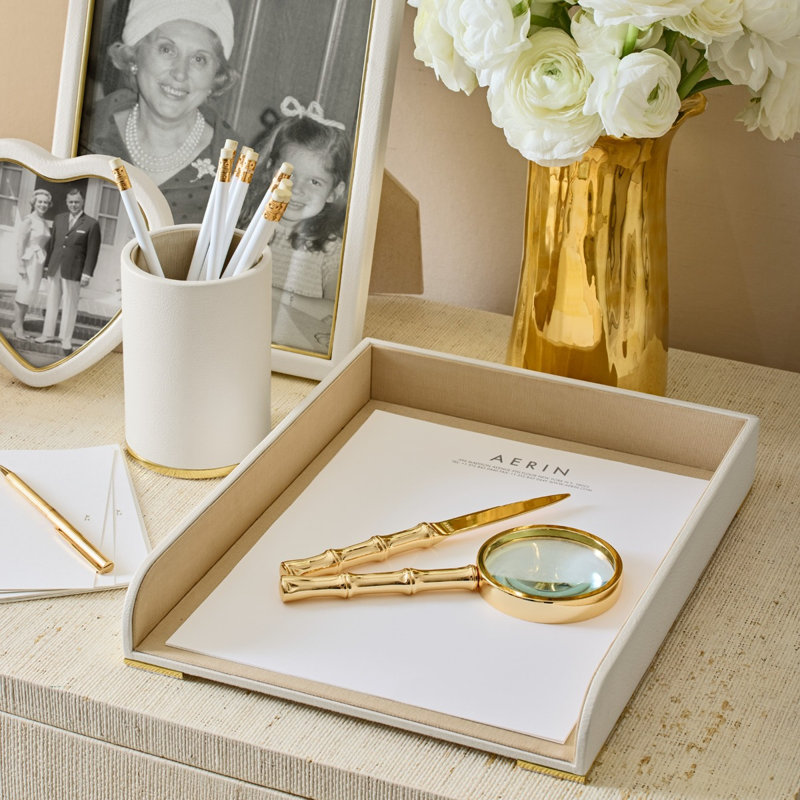 Piero Leather Pencil Cup