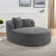 Chaise moderne avec 2 coussins de soutien-2140096491