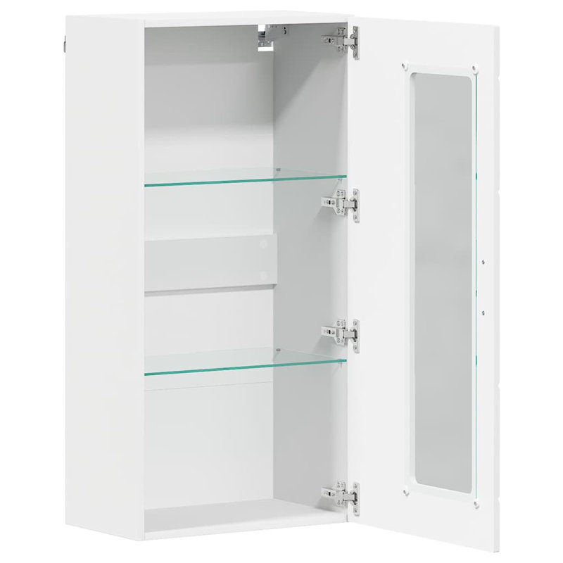 Rectangle Accent Cabinet, White