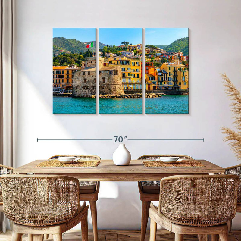 Nicci Castello Di Rapallo, H 36 po x l 57 po
