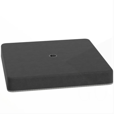 Heavy Duty 4 Piece Cantilever Umbrella Base Weight Set with 176 lbs Sand Capacity