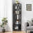 6 Tier Bookcase and Bookshelf-105973862