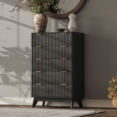 Commode 5 tiroirs Donati, commode en bois