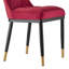 Chaise parsons rembourrée en velours Guitierrez-269339176
