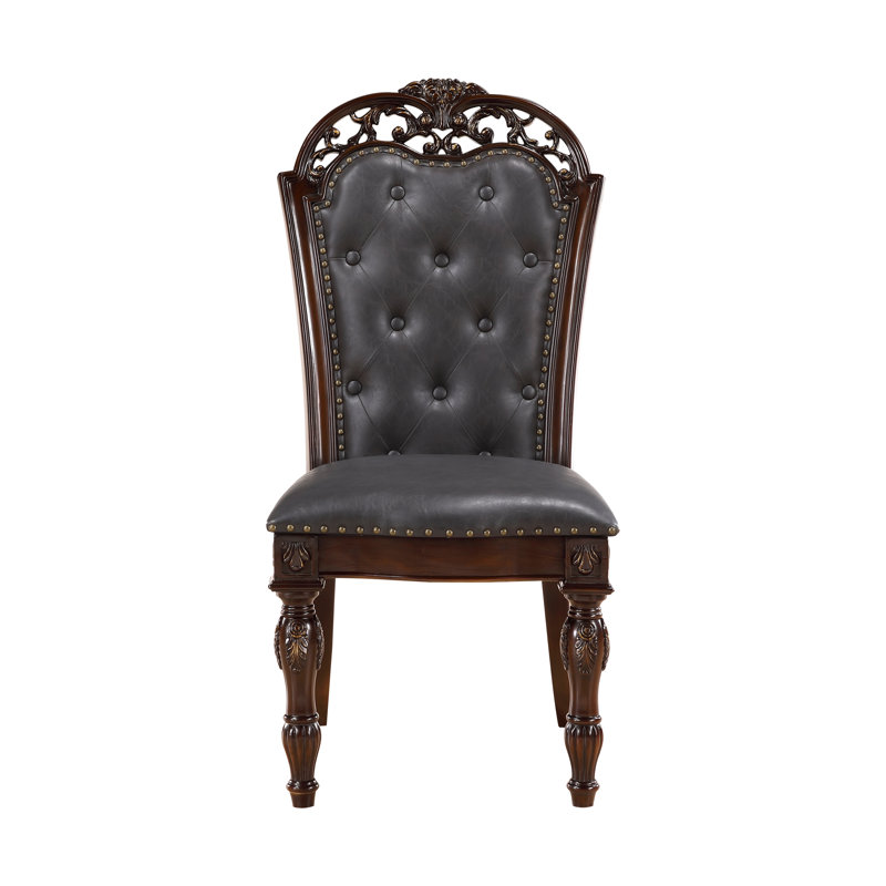 Alina 19'' H Tufted Upholstered Side Chair