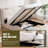 Upholstered Platform Bed with Hydraulic Lift-1630186699-1630187312