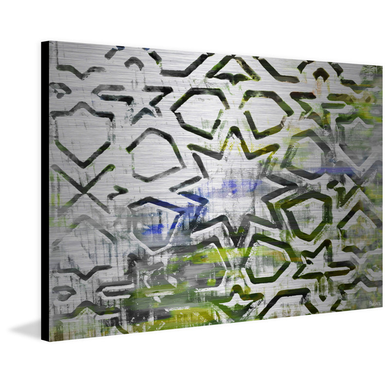 «Khamsas», reproduction sur métal, H 8 po x l 12 po x P 1,5 po