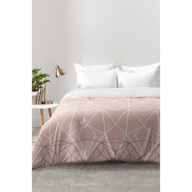 Mareike Boehmer Modern & Contemporary Geometric Shapes Comforter, King Comforter + 2 King Shams