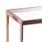 Loula 48'' Glass Top Console Table