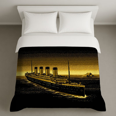 Historic Ocean Liner Duvet Covers