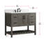 Ensemble de meuble-lavabo simple 42 po Radstock-1365053013-1365053012