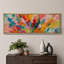 Impression d'art sur toile encadrée colorée-107118343-111666009