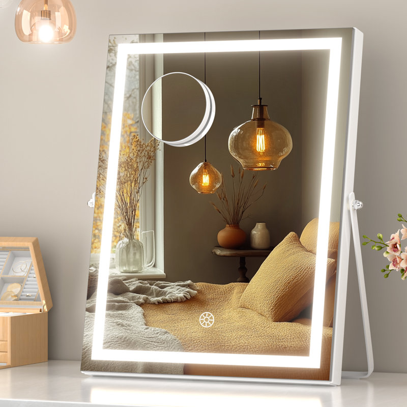 Miroir de salle de bain rectangulaire Laeken, 14 po x 11 po