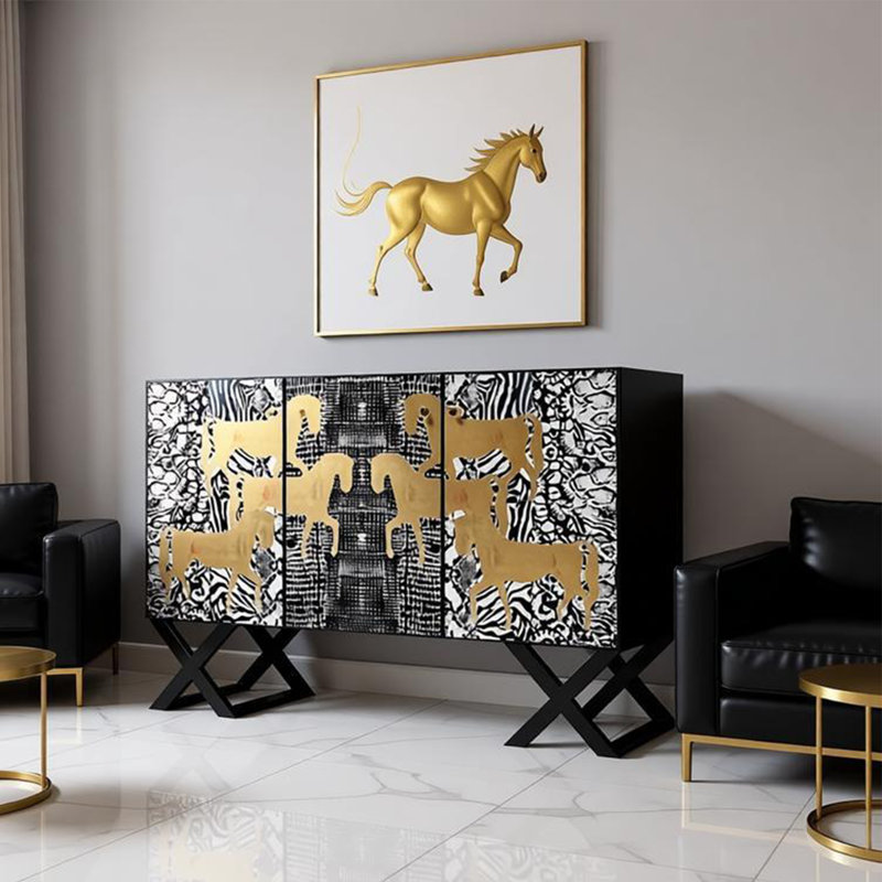 Nouvelle armoire d'entrée de style chinois, H 35,43 po x l 47,24 po x P 15,75 po