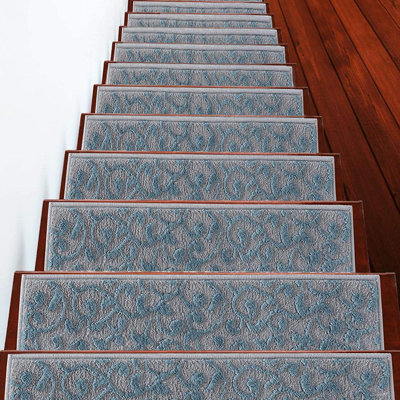 Tapis d'escalier d'intérieur 9 po x 28 po Sanders