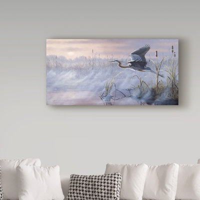Berrien 'Rising Marsh' Graphic Art Print on Wrapped Canvas