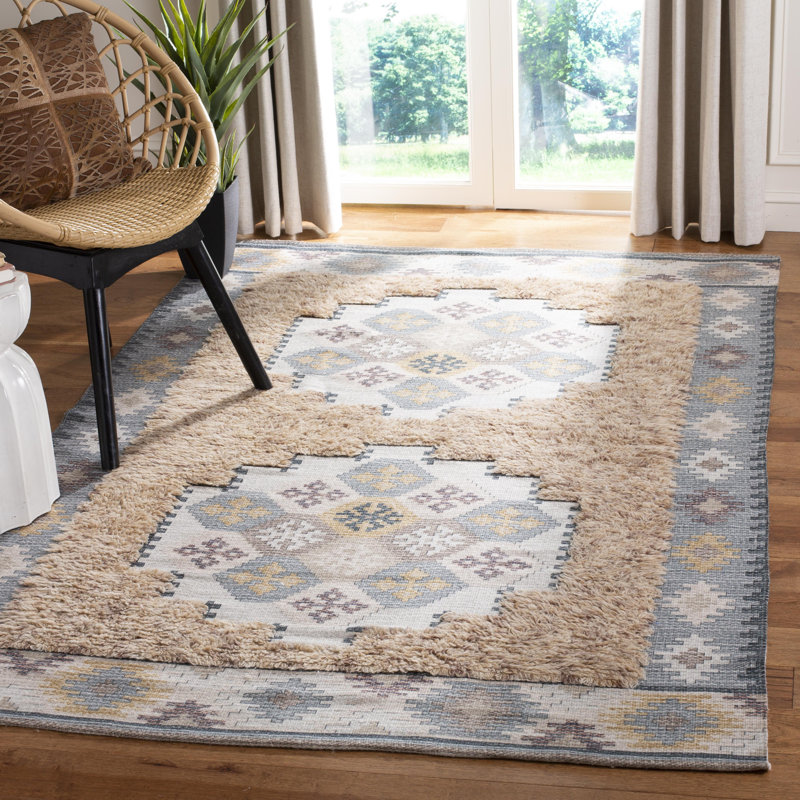 Tapis ivoire en laine Joppatowne, Rectangle 8 pi x 10 pi