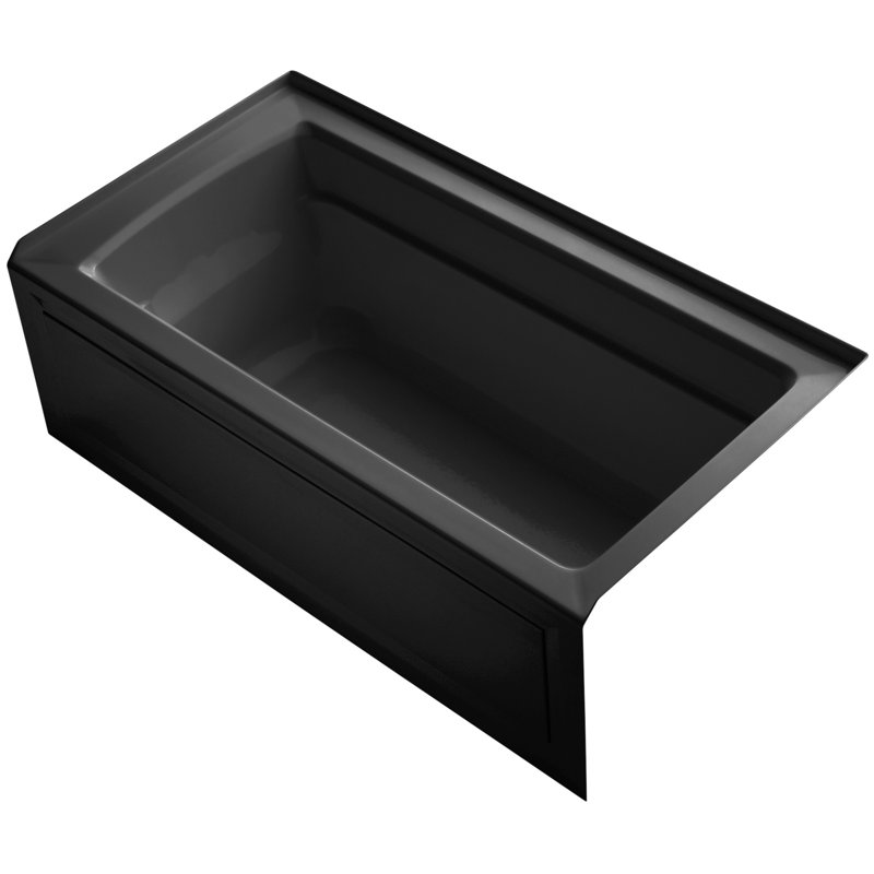Archer 60" x 32" Soaking Bathtub, Sandbar, Right