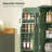 43'' Accent Cabinet With 6 Door Shelves, Pantry Cabinet With 4 Doors, Kitchen Storage Cabinet For Living Room, Dining Room, Green-1377303382