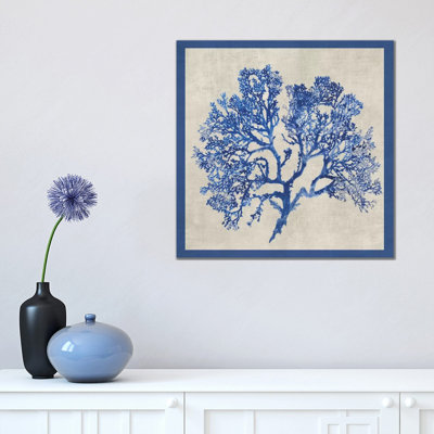 Cobalt Coral I by Aimee Wilson - Wrapped Canvas Print