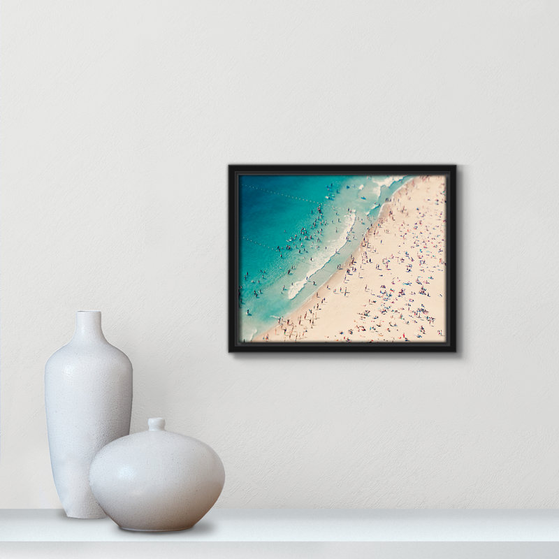 Shamir Summer Fun I - Photograph Print, Black Framed Canvas, 9.5" H x 11.5" W x 2" D