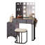 Dressing Table with Mirror-1497983569