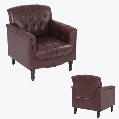 80 Cm Wide Tufted Armchair