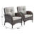 Aluel Wicker Rattan Outdoor Lounge Chair-82908386