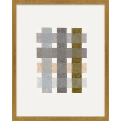 Untitled (Gridlock) No.1 By Beth James - Framed Wall Art