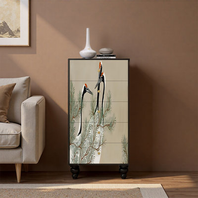 Élégante armoire décorative avec tiroirs
