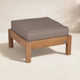 Knutsford Teak Ottoman with Sunbrella® Cushion