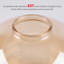 14 cm H Round Glass Lamp Shade ( Spider )